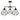 Lámpara de araña Keter Lighting Foskal 3L E27 H 38,0 cm