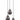 Lámpara colgante Keter Lighting Loki 3L E27 H 120,0 cm