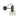 Aplique de pared Keter Lighting Rune 1L E27 H 23,0 cm