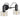 Aplique de pared Keter Lighting Rune 2L E27 H 23,0 cm