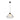 Britop Lighting Raquelle Lámpara de techo de suspensión lineal 3L E27, An. 117 cm