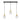 Lámpara colgante lineal Keter Lighting Lacrima 3L E27 H 120,0 cm