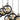 Suspensión lineal CYKLOP metal E27 6 lámparas