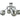 Lámpara de techo Keter Lighting Ring 4L E27 H 32,0 cm