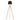 Argon Aster Lámpara de pie 1L E27 Al. 150cm