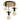 Lámpara de techo Keter Lighting Saturn 3L E27 H 30,0 cm