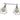 Lámpara de techo Keter Lighting Foskal 2L E27 H 30,0 cm