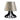 Lámpara de mesa Keter Lighting Ivo 1L E27 H 34,0 cm