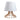 Lámpara de mesa Keter Lighting Ivone 1L E27 H 34,0 cm