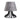 Lámpara de mesa Keter Lighting Lucio 1L E27 H 34,0 cm