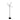 Lámpara de pie Maxlight Lollipop 4L G9, Al. 155cm