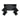 Plafón RING 4 negro
