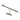 Cuadro aplique de pared STRUHM BRENA LED (SMD) 6W acero inoxidable cromo mate