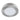 Lámpara de empotrar STRUHM MARTIN LED (SMD) aluminio cromo mate/blanco