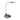 Lámpara de escritorio STRUHM PLATON LED (SMD) 6,5W policarbonato PC plata/negro