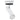 Foco de techo Sollux Lighting Direzione 1L de acero GU10