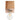Lámpara de techo Sollux Lighting Ariz 1L madera E27