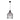 Riana Colgante 1xE27 60W Acero/Grafito