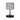 Lámpara de mesa HILDE 1L, D20 negro, E27