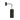 KARLI aplique de pared 1L, D10 negro, E14