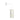 KARLI aplique de pared 1L, D10 blanco, E14