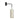 BENTE aplique de pared 1L, D10 negro, E14