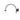 Aplique de pared Aldex Nave 1L, 33 cm de alto, negro, casquillo E14