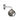 Lámpara de pared Keter Lighting Pluton 1L E27 H 25,0 cm