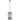 Lámpara colgante Argon Bodrum 3L E27 Al. 156cm