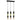 Lámpara colgante lineal Keter Lighting Magnum 3L E27 H 120,0 cm