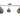 Lámpara de techo Keter Lighting Pluton 3L E27 H 29,0 cm