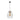 Britop Lighting Endorfina 1L lámpara colgante E27 negro, D 31cm