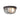 Mexlite Lisanne Plafón empotrable 1L marrón E27, P 17cm