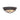 Mexlite Lisanne Plafón empotrable 1L marrón E27, P 29cm