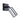 Lámpara de pared de acento Sollux Lighting Winx 1 GU10 acero negro