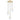 Lámpara colgante Argon Livia 3L E14 Al. 97cm