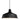 Mexlite Blackmoon Lámpara colgante 1L metal negro E27, D 40cm