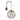 Aplique de pared ALBIO 1L, negro, E27