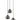Lámpara de techo Keter Lighting Solo 3L E27 H 120,0 cm