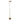 Steinhauer Zenith 1L lámpara de pie bronce LED, Al. 187cm