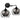 Aplique de pared Keter Lighting Solo 2L E27 H 27,0 cm