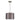Mirabella Lámpara Colgante 1xE27 Max.60W Satinado/Marrón oscuro/Gris-marrón