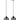 Lámpara colgante lineal Keter Lighting Mera 2L E27 H 120,0 cm