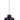 Lámpara colgante Keter Lighting Moon 1L E27 H 120,0 cm