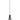 Lámpara colgante Keter Lighting Cross 1L E27 H 120,0 cm
