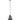 Lámpara colgante Keter Lighting Loki 1L E27 H 120,0 cm