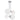 Lámpara colgante Argon Aspen 4L E27 H 67cm