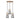 Bosco Maceta Colgante 3xE27 60W Roble Aceitado/Antracita/Negro/Blanco G0758