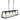Mexlite Buckley Lámpara colgante lineal 4L metal negro E27, An. 100cm
