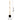 Lámpara de pie Argon Freemont 4L G9 H 150cm